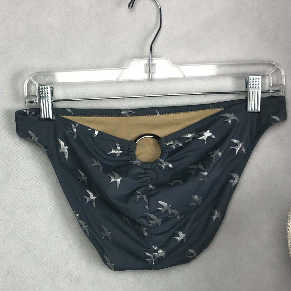 Victoria’s Secret Bird Print Gray Bikini - Picture 3 of 11
